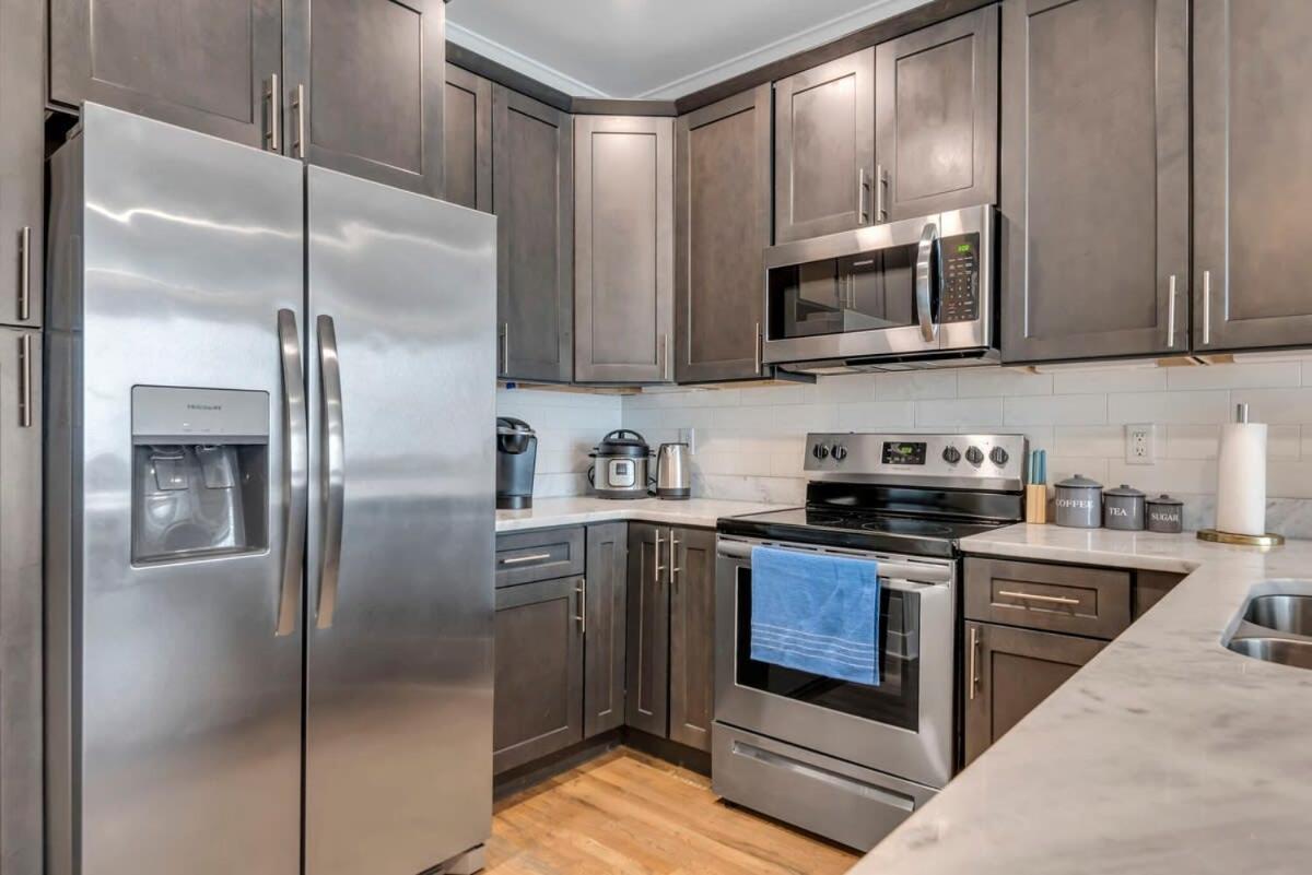 Modern Nations Condo - Walkable - 5 Mi Downtown Nashville Kültér fotó